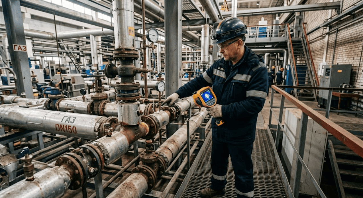 Поиск утечки газа из трубопровода в Гродно
