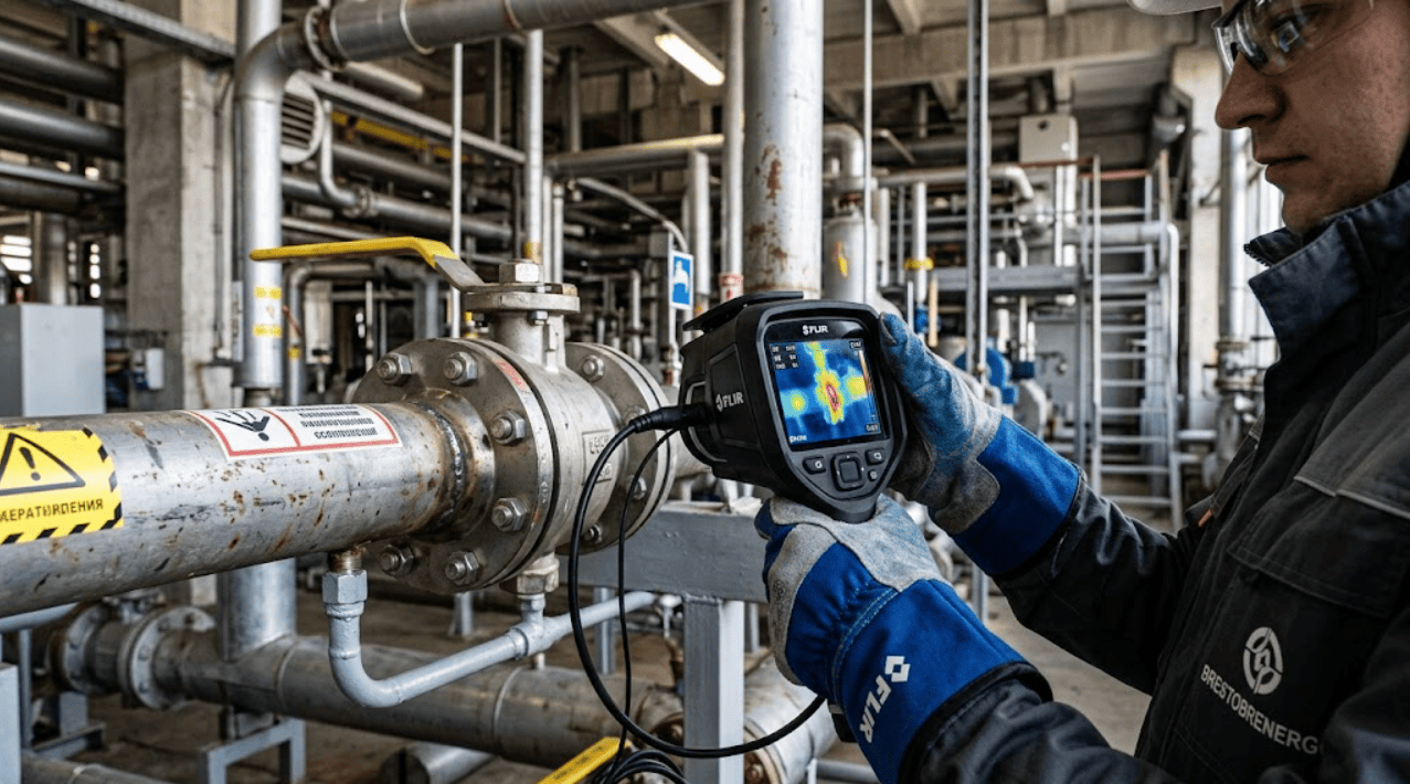 Поиск утечки газа из трубопровода в Могилеве